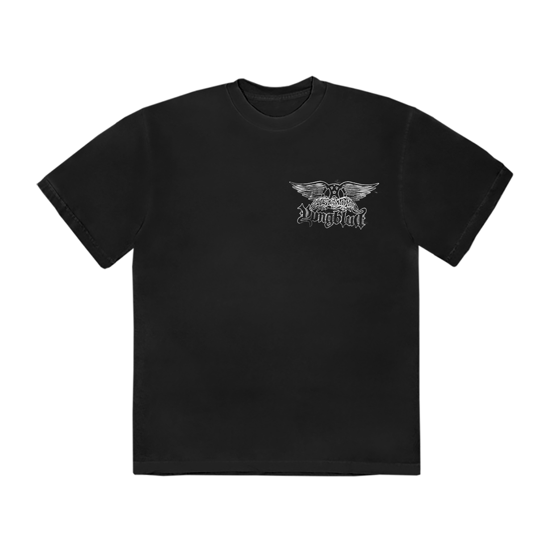 Aerosmith - AEROSMITH & YUNGBLUD - One More Time Black T-Shirt