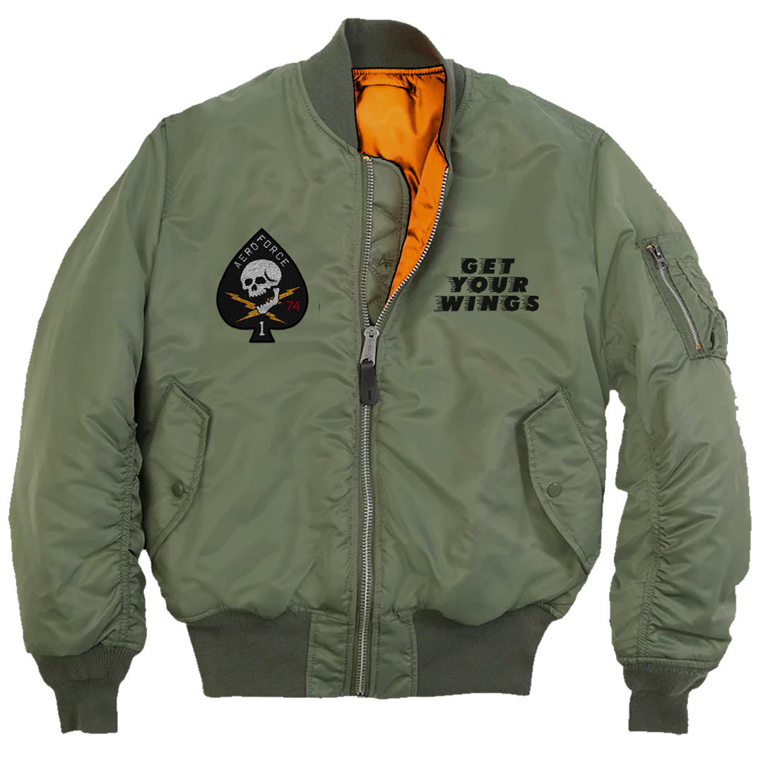 Get Your Wings Bomber Jacket Aerosmith