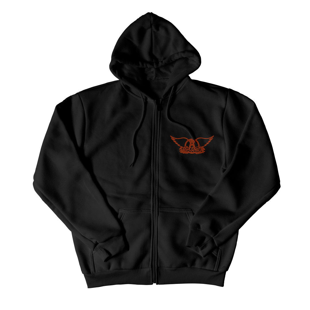 Aerosmith - Tour '77 Zip Hoodie