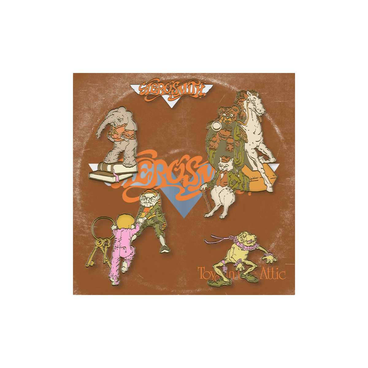 Aerosmith - Toys In The Attic Pin Set