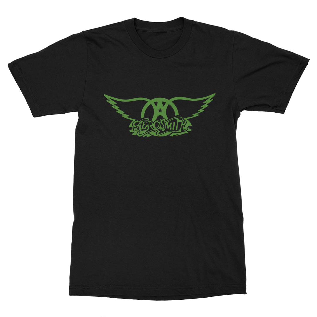 Aerosmith - Green Wings T-Shirt
