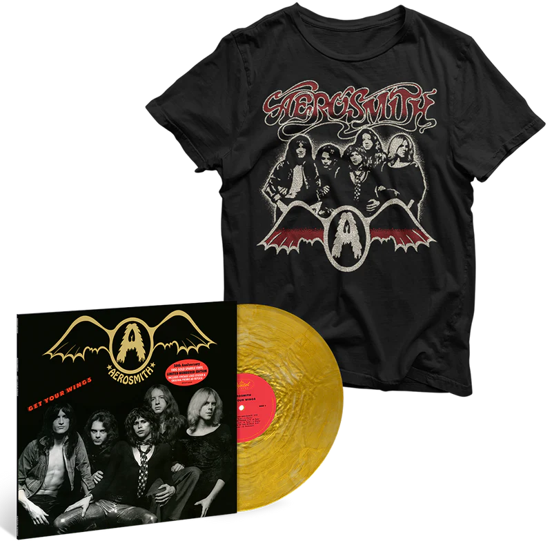 Get Your Wings (50th Anniversary): Super Deluxe Edition + Tracklist T-Shirt Bundle