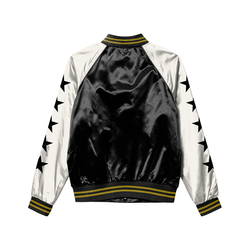 Aerosmith - The Legendary Debut Satin Bomber Jacket