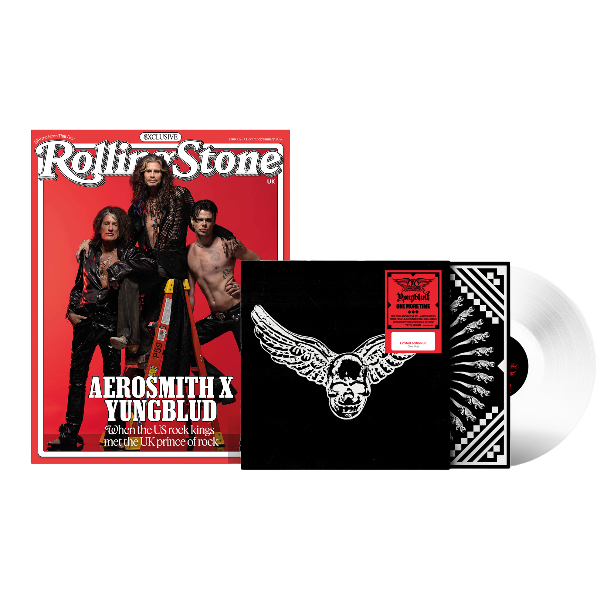 One More Time Exclusive Vinyl + Rolling Stone Magazine Bundle