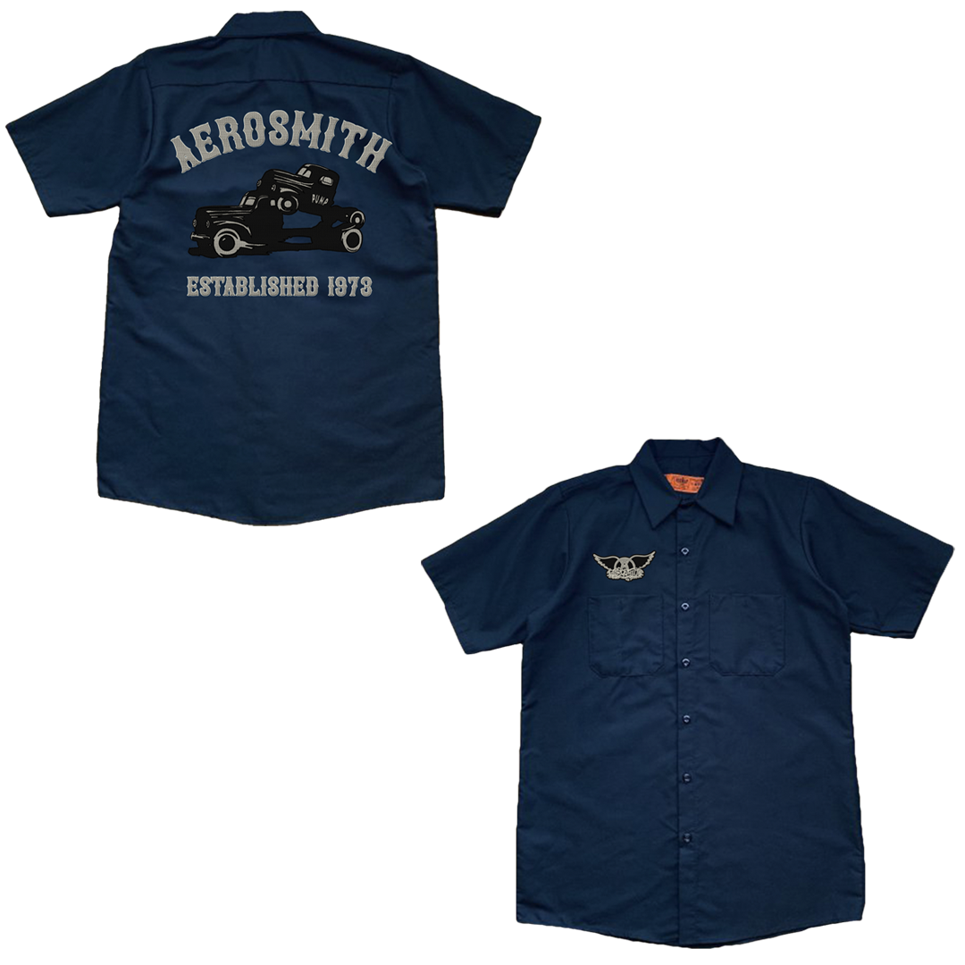 Aerosmith - Established 1973 Work Shirt