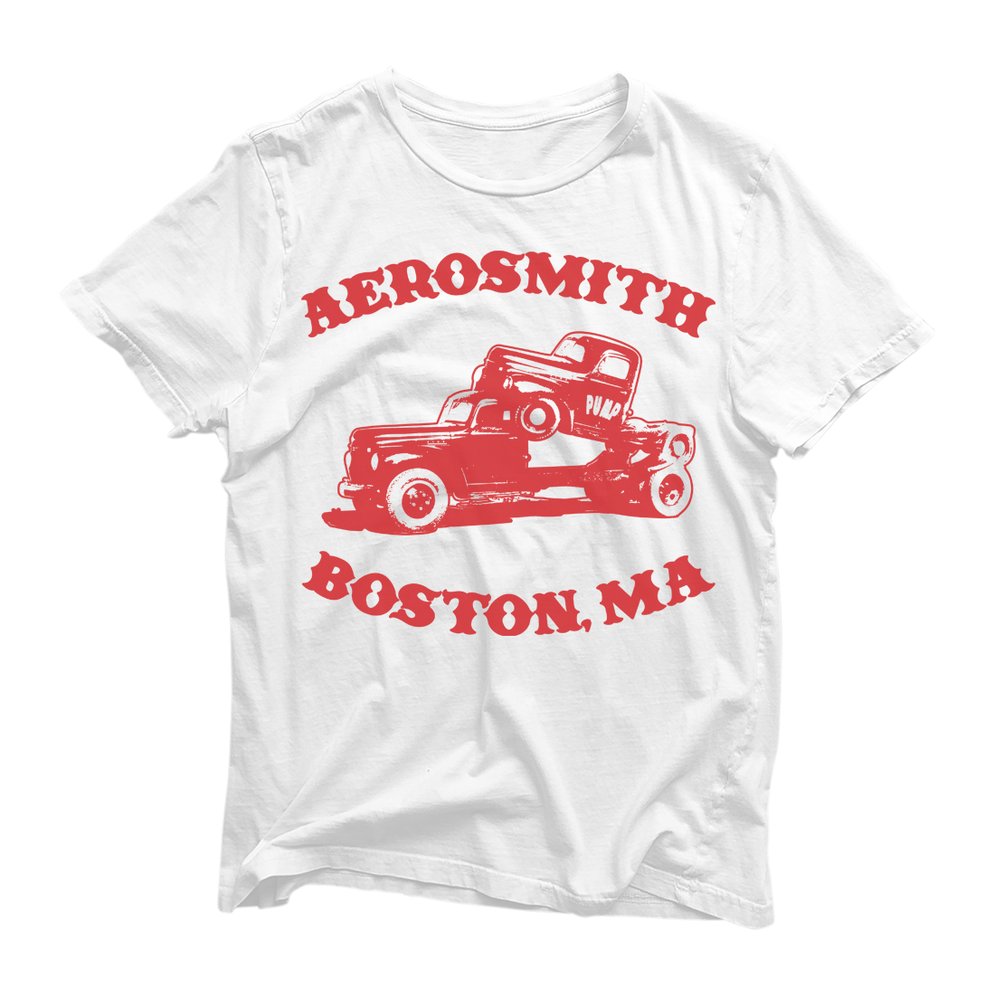 Aerosmith - Boston, MA Pump T-Shirt