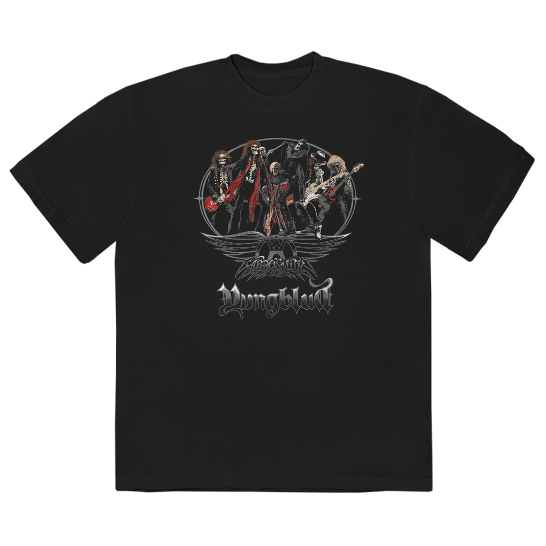 Aerosmith - One More Time Skeleton Tee