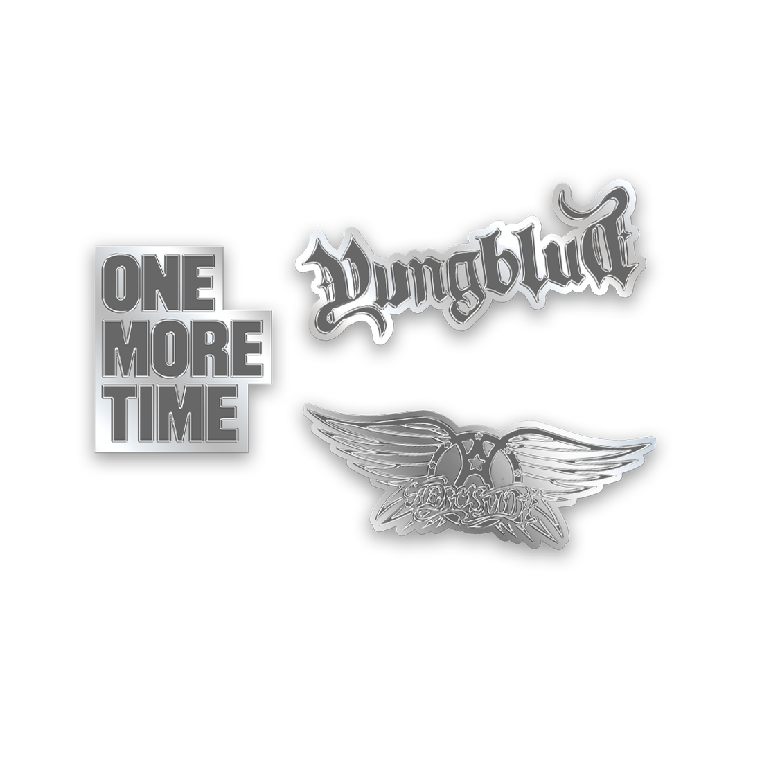 Aerosmith - One More Time Pin Set