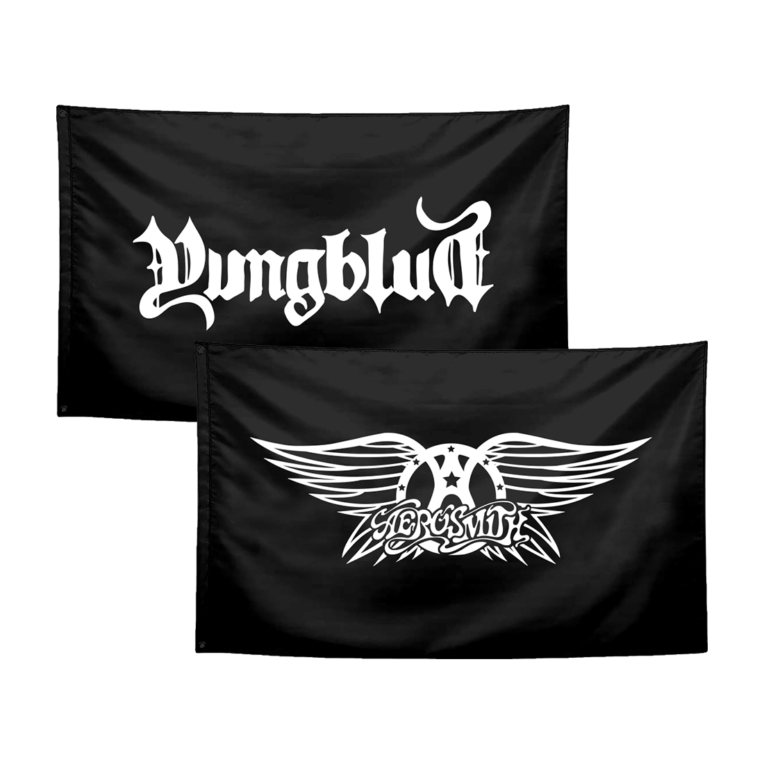 Aerosmith - One More Time Logo Flag