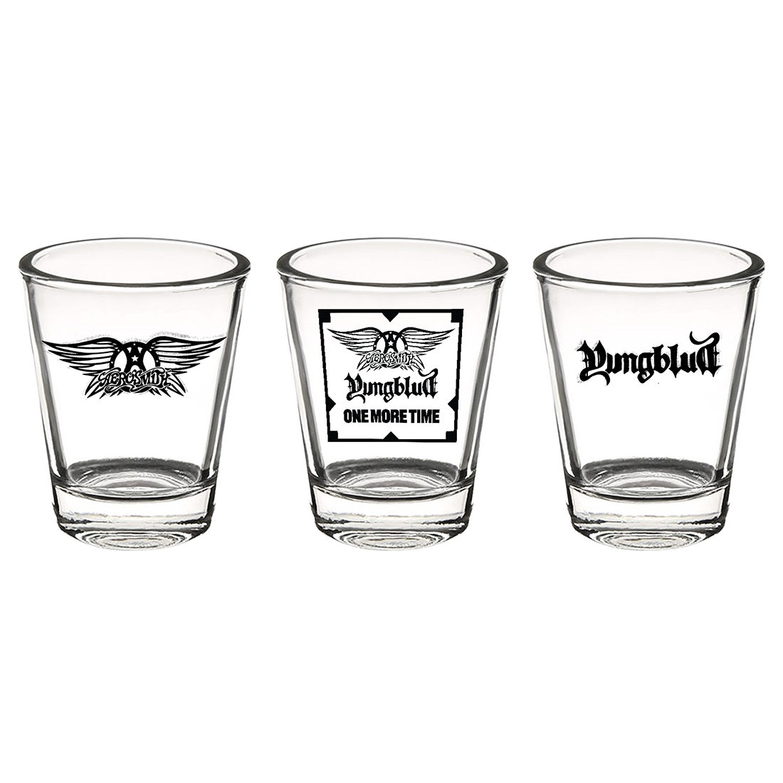 Aerosmith - One More Time Shot Glass Set