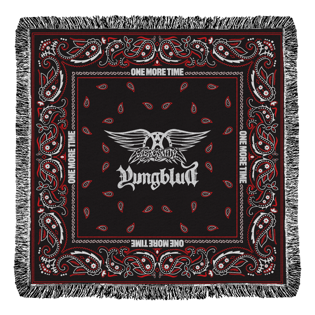 Aerosmith - One More Time Woven Blanket