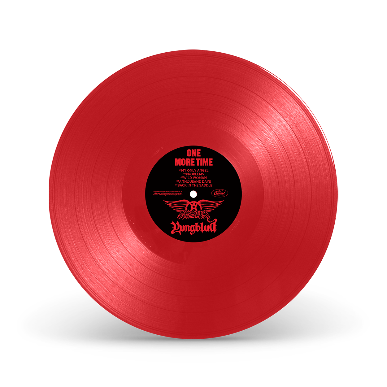AEROSMITH & YUNGBLUD - One More Time Red Vinyl (Aerosmith AEROSMITH & YUNGBLUD - One More Time Red Vinyl (Aerosmith