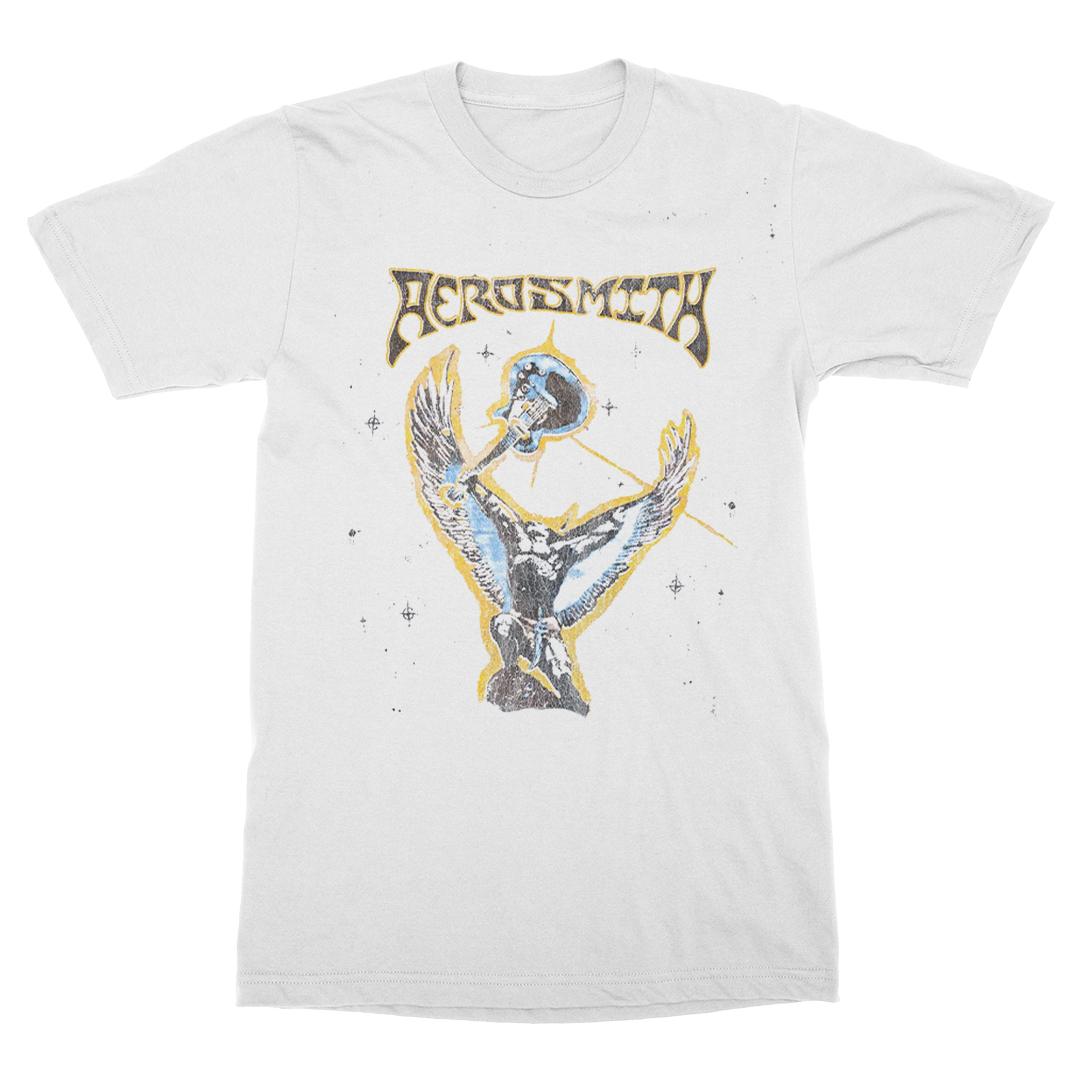 Aerosmith - Winged Angel Guitar T-Shirt