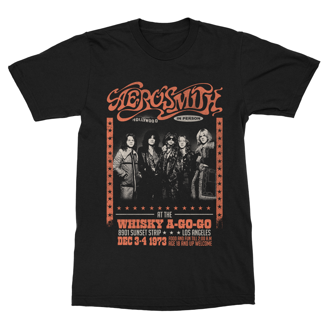 Aerosmith - Whisky A Go Go T-Shirt
