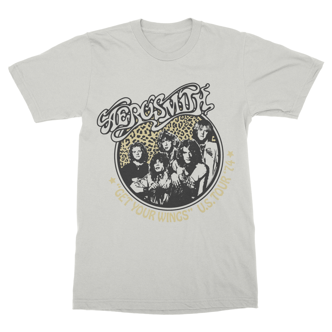 Aerosmith - Wings Tour '74 T-Shirt