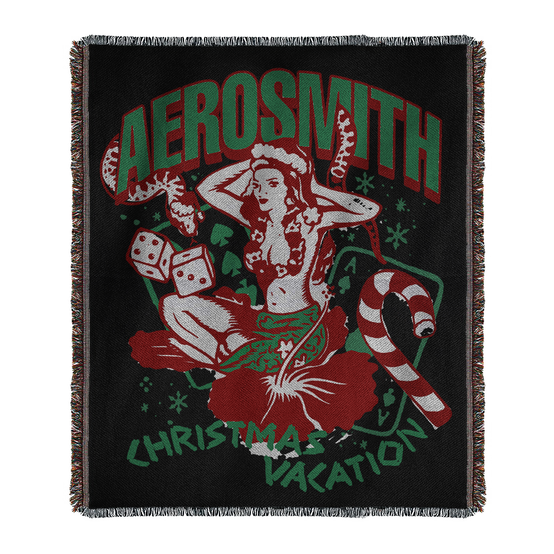 Aerosmith - Christmas Vacation Blanket