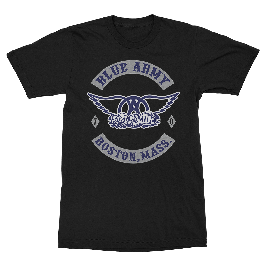 Aerosmith - Blue Army T-Shirt