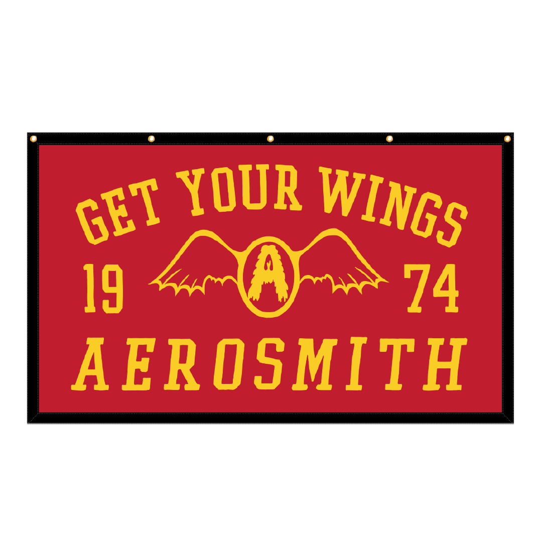 Aerosmith - Get Your Wings Banner